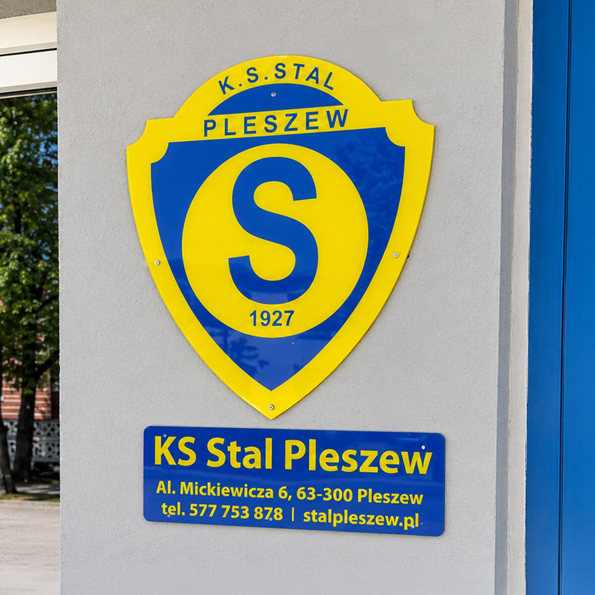 Herb z pleksi na ścianę